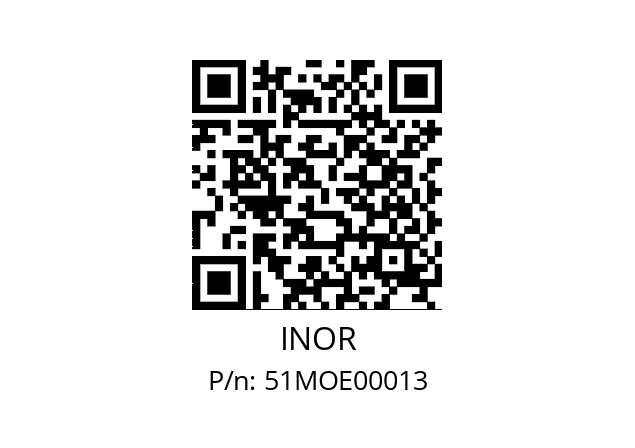   INOR 51MOE00013