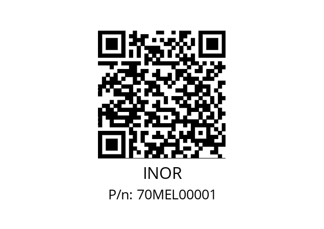   INOR 70MEL00001