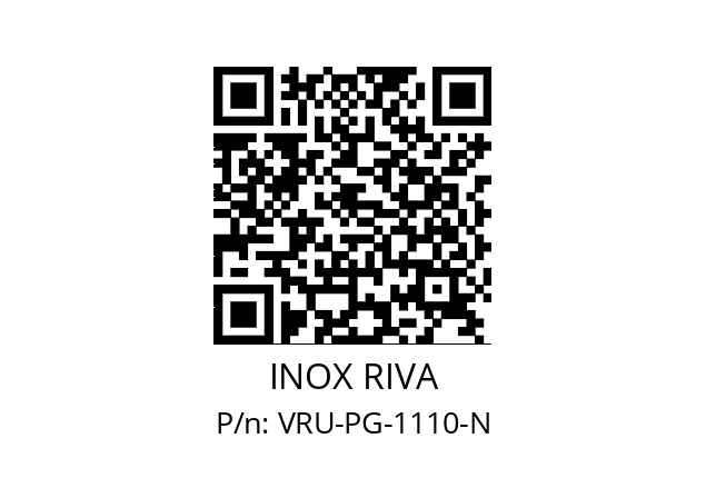   INOX RIVA VRU-PG-1110-N