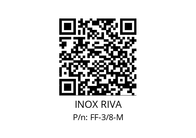   INOX RIVA FF-3/8-M