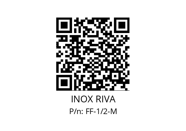   INOX RIVA FF-1/2-M