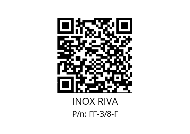   INOX RIVA FF-3/8-F