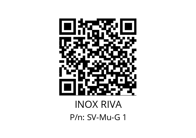   INOX RIVA SV-Mu-G 1