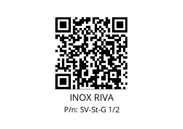   INOX RIVA SV-St-G 1/2