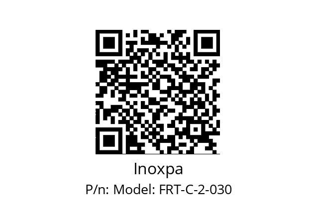   Inoxpa Model: FRT-C-2-030