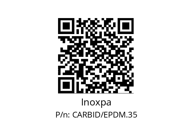   Inoxpa CARBID/EPDM.35