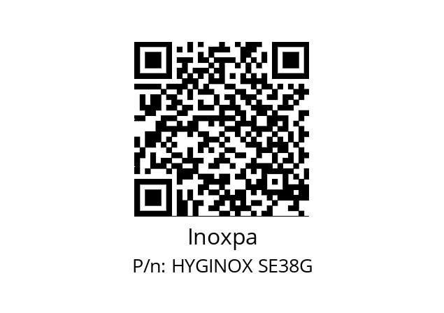   Inoxpa HYGINOX SE38G