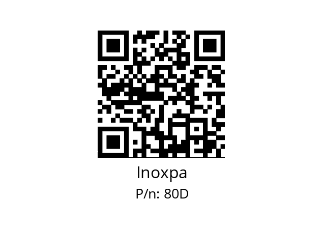   Inoxpa 80D