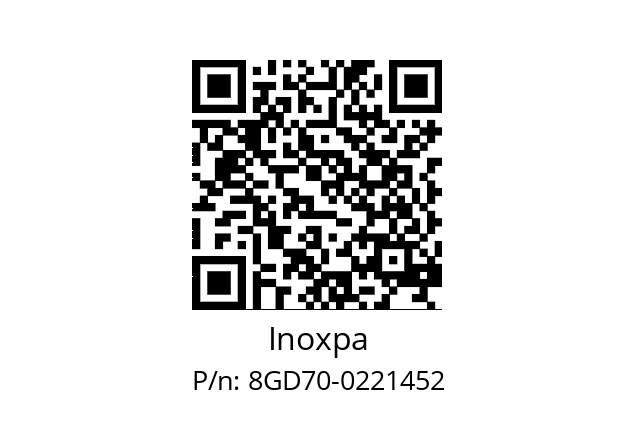   Inoxpa 8GD70-0221452