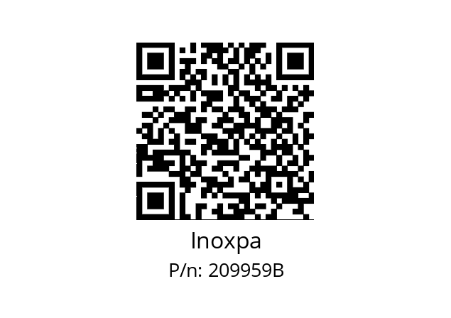   Inoxpa 209959B