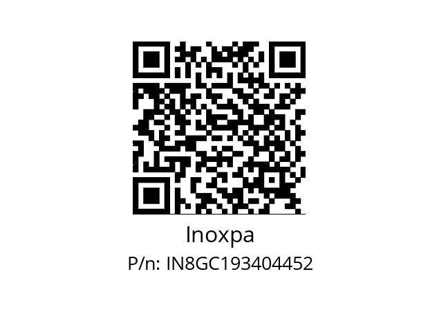   Inoxpa IN8GC193404452