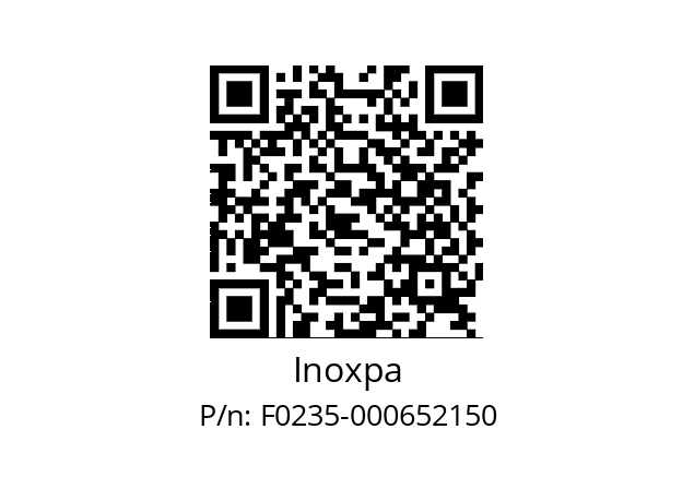   Inoxpa F0235-000652150