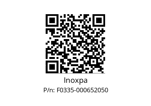   Inoxpa F0335-000652050