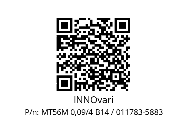   INNOvari MT56M 0,09/4 B14 / 011783-5883