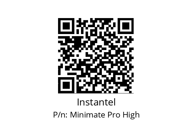   Instantel Minimate Pro High