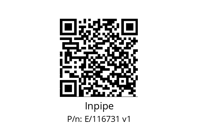   Inpipe E/116731 v1