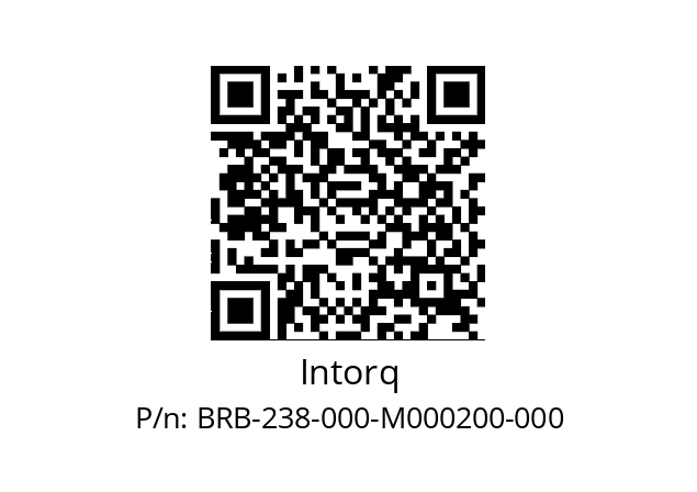   Intorq BRB-238-000-M000200-000