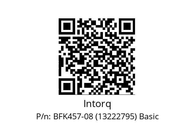   Intorq BFK457-08 (13222795) Basic