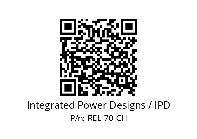   Integrated Power Designs / IPD REL-70-CH