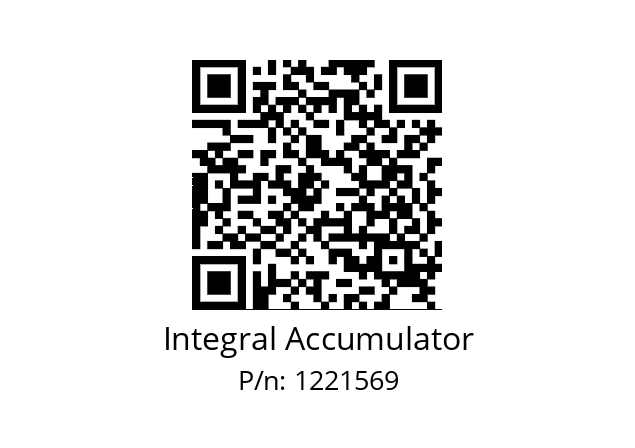   Integral Accumulator 1221569