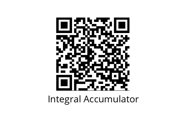  SLA-6R-210/042 Integral Accumulator 