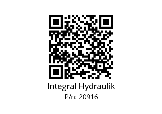   Integral Hydraulik 20916