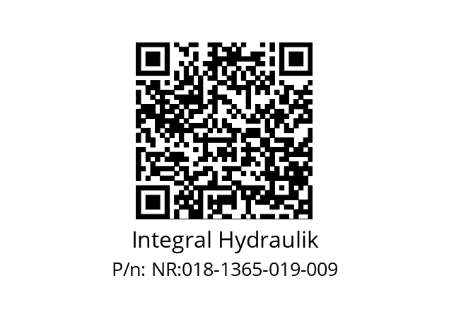   Integral Hydraulik NR:018-1365-019-009