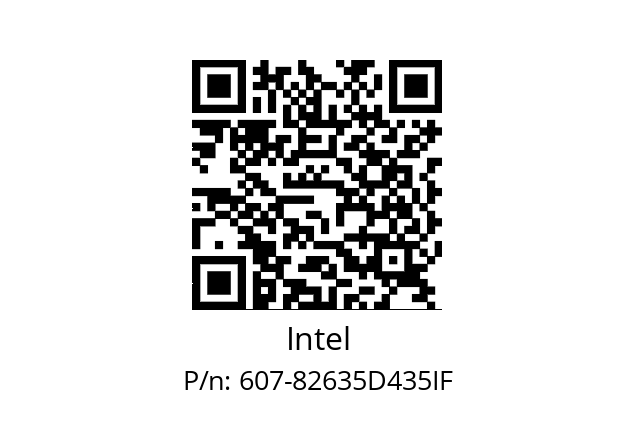   Intel 607-82635D435IF