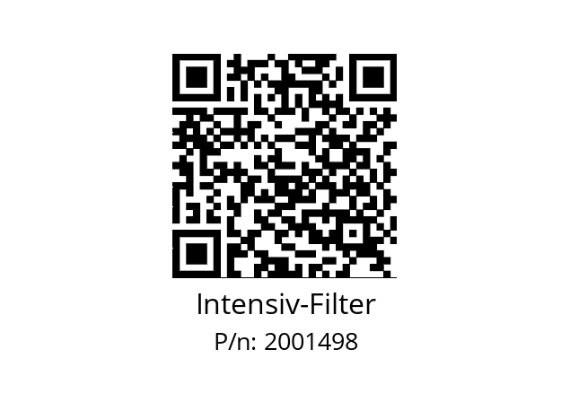   Intensiv-Filter 2001498