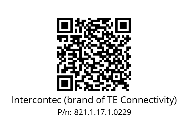   Intercontec (brand of TE Connectivity) 821.1.17.1.0229