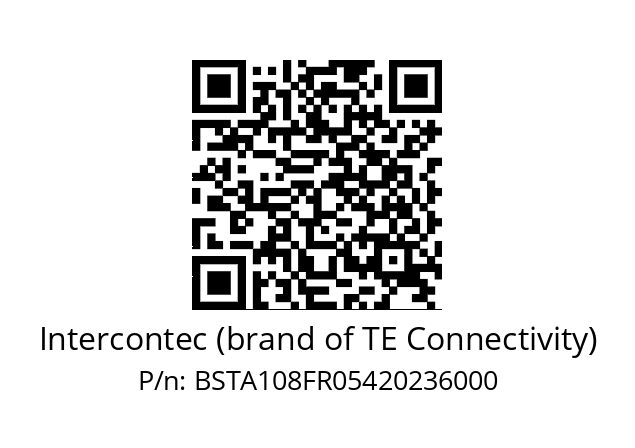   Intercontec (brand of TE Connectivity) BSTA108FR05420236000