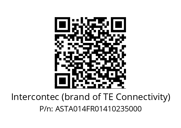   Intercontec (brand of TE Connectivity) ASTA014FR01410235000