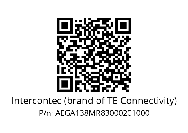   Intercontec (brand of TE Connectivity) AEGA138MR83000201000