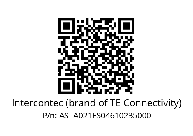   Intercontec (brand of TE Connectivity) ASTA021FS04610235000