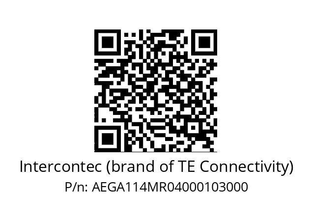   Intercontec (brand of TE Connectivity) AEGA114MR04000103000