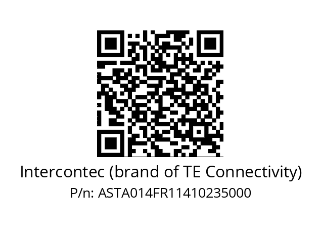   Intercontec (brand of TE Connectivity) ASTA014FR11410235000