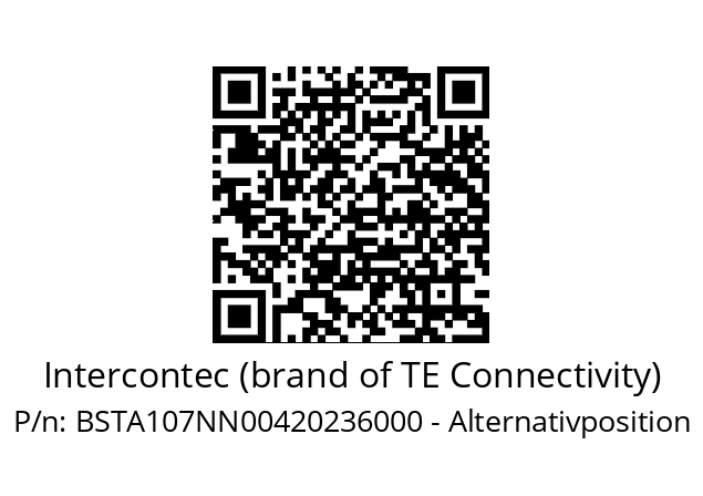   Intercontec (brand of TE Connectivity) BSTA107NN00420236000 - Alternativposition