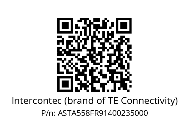   Intercontec (brand of TE Connectivity) ASTA558FR91400235000