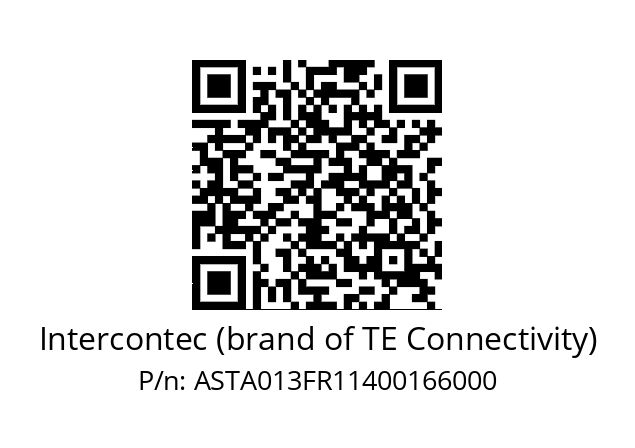   Intercontec (brand of TE Connectivity) ASTA013FR11400166000