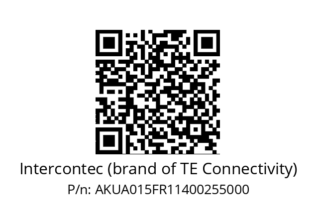   Intercontec (brand of TE Connectivity) AKUA015FR11400255000