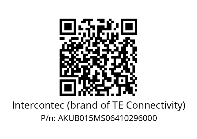   Intercontec (brand of TE Connectivity) AKUB015MS06410296000