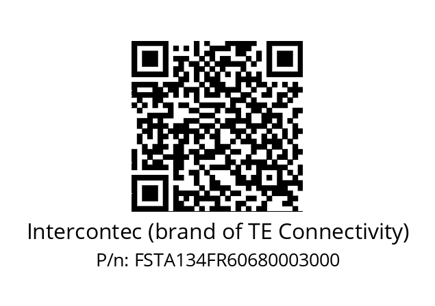   Intercontec (brand of TE Connectivity) FSTA134FR60680003000