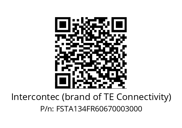   Intercontec (brand of TE Connectivity) FSTA134FR60670003000