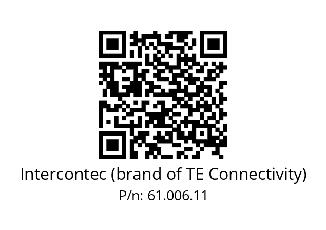   Intercontec (brand of TE Connectivity) 61.006.11