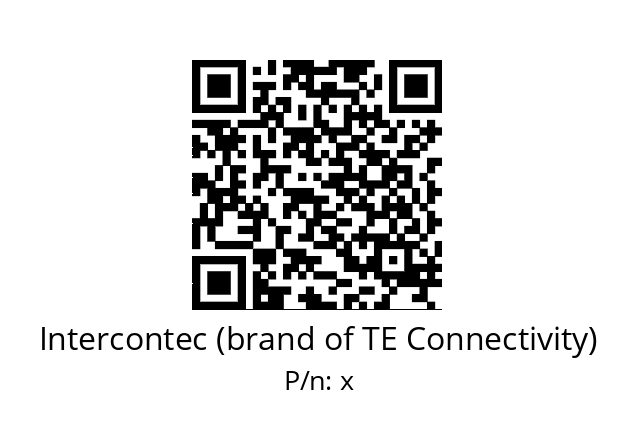   Intercontec (brand of TE Connectivity) х