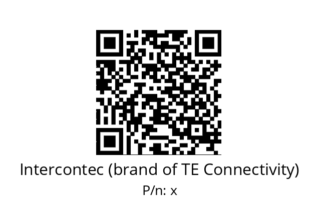   Intercontec (brand of TE Connectivity) х