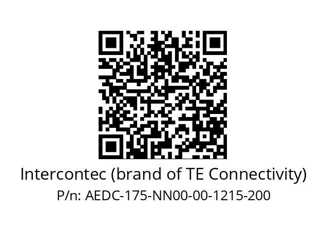   Intercontec (brand of TE Connectivity) AEDC-175-NN00-00-1215-200