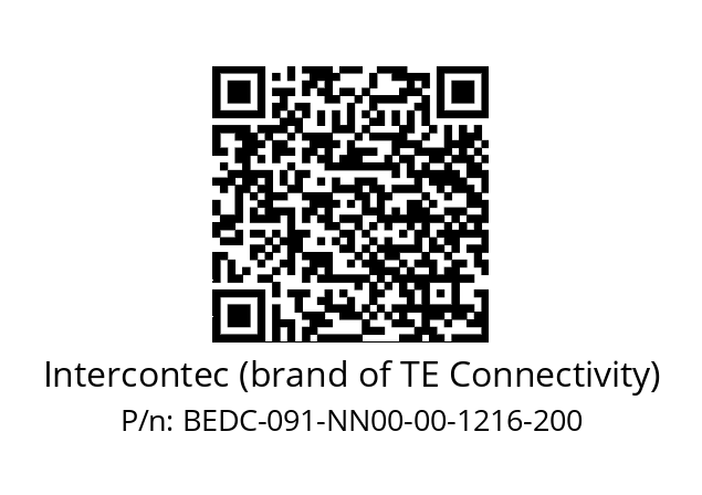   Intercontec (brand of TE Connectivity) BEDC-091-NN00-00-1216-200