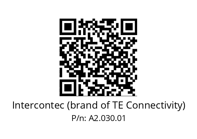   Intercontec (brand of TE Connectivity) A2.030.01