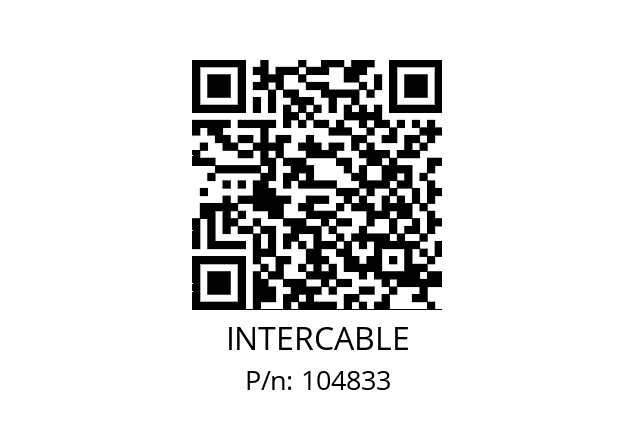   INTERCABLE 104833